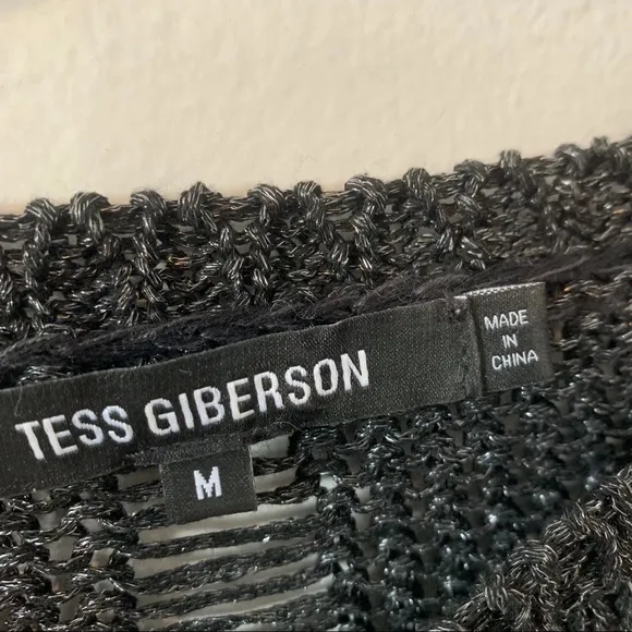 Tess Giberson Open Knit Sweater Size M