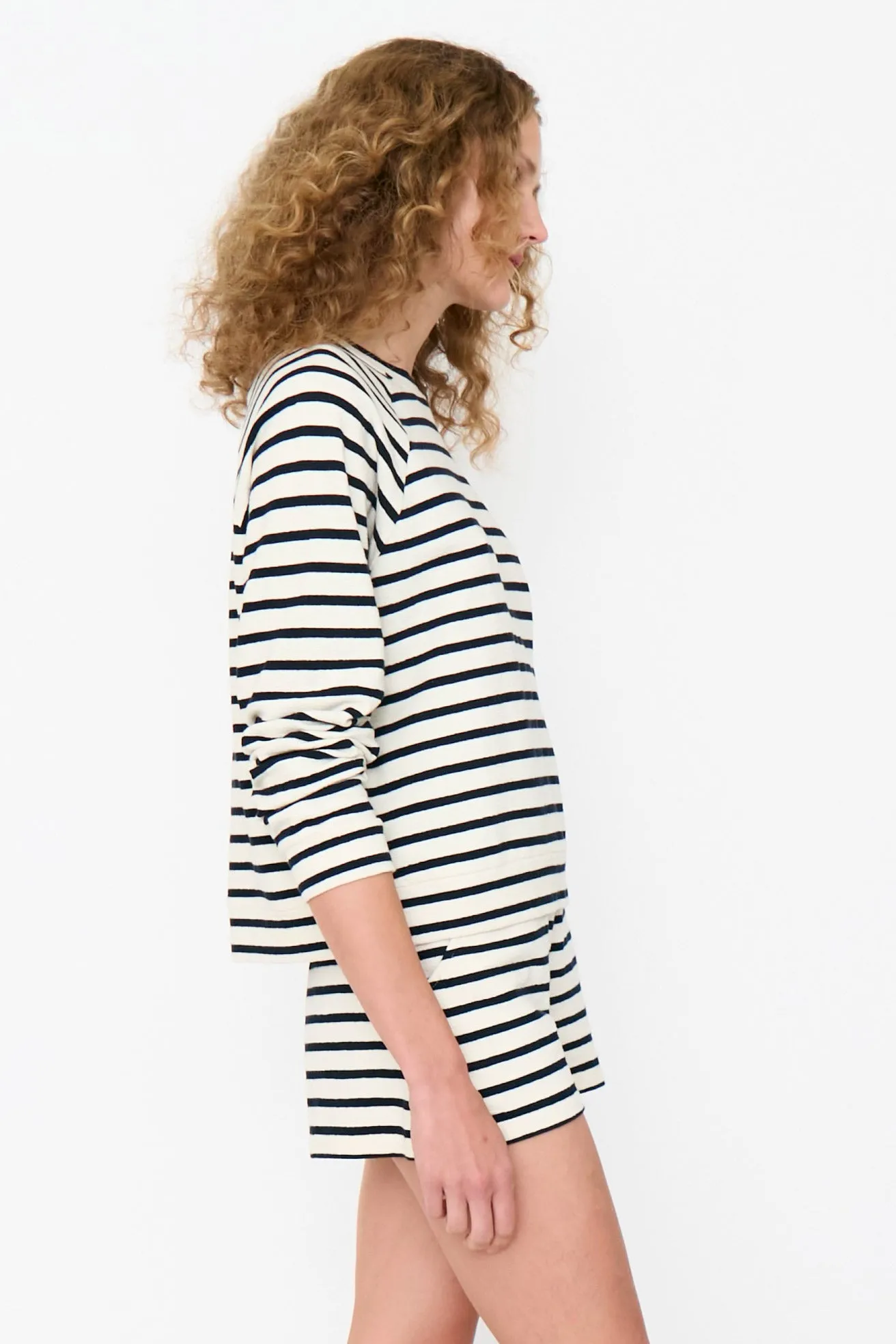 The Eco Cotton Franny - Cream/Navy