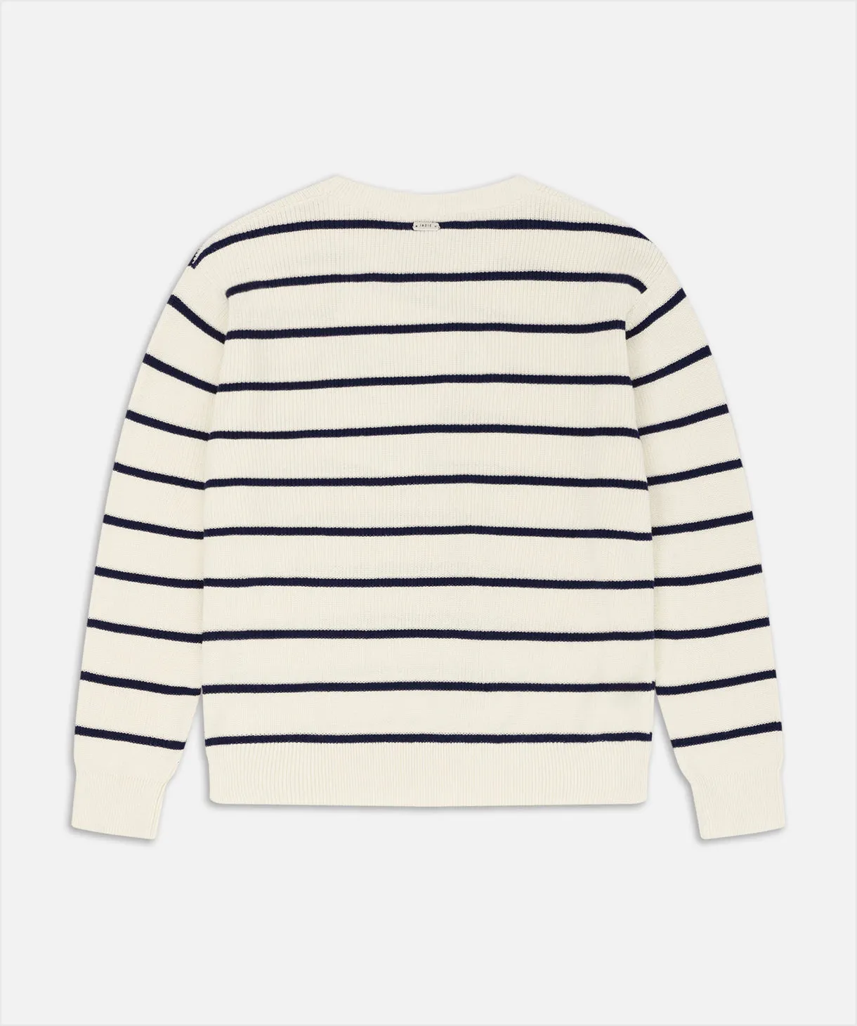 The Mayfair Knit - Cream/Blue