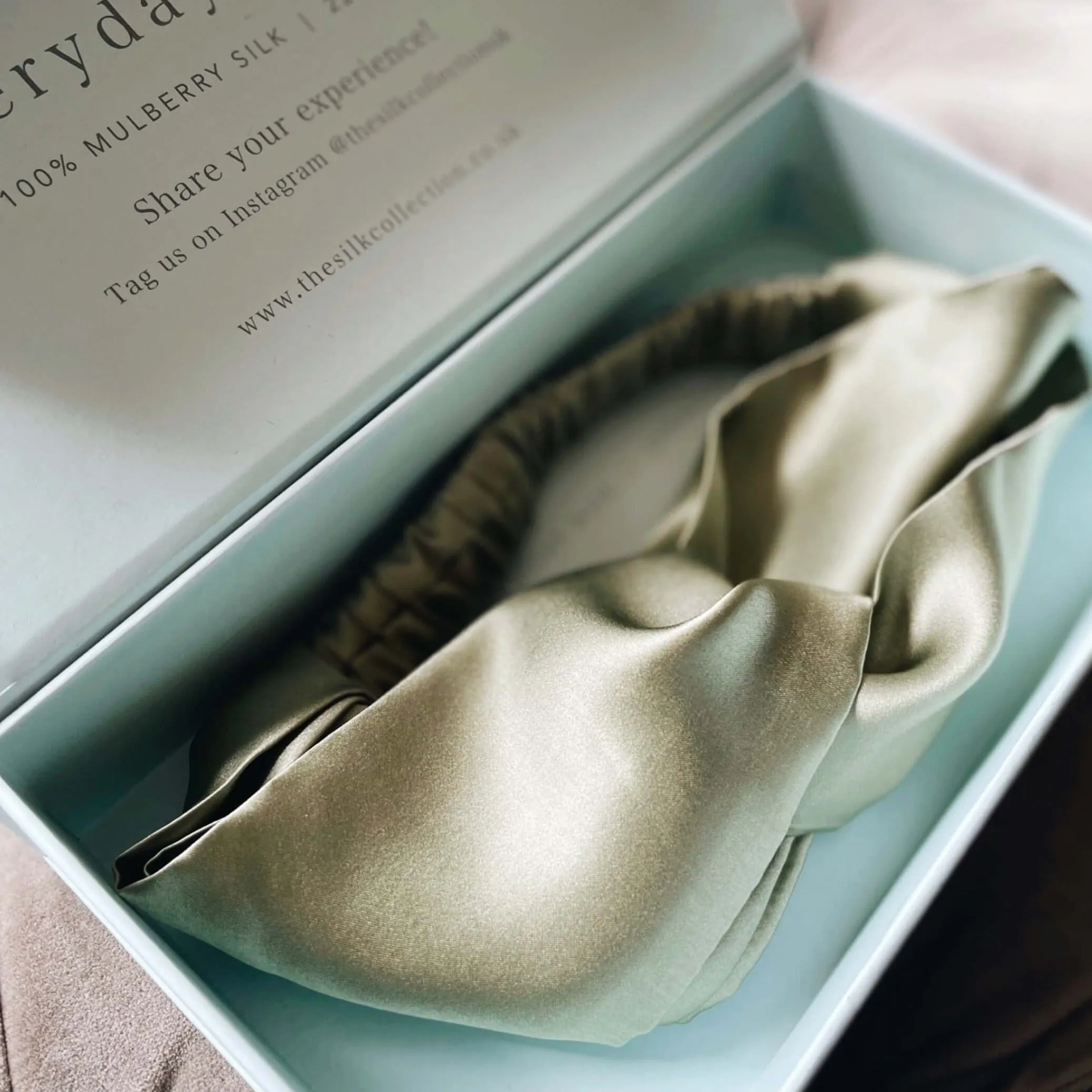 The Pure Silk Headband
