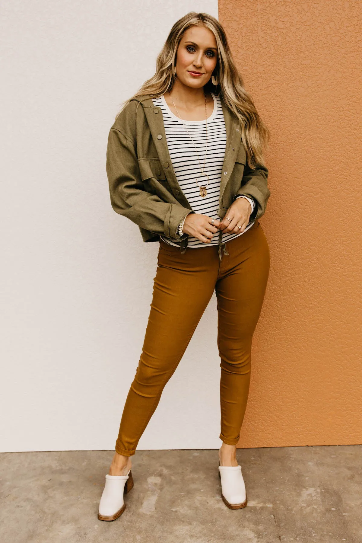 The Stetson Hooded Crop Jacket  - FINAL SALE