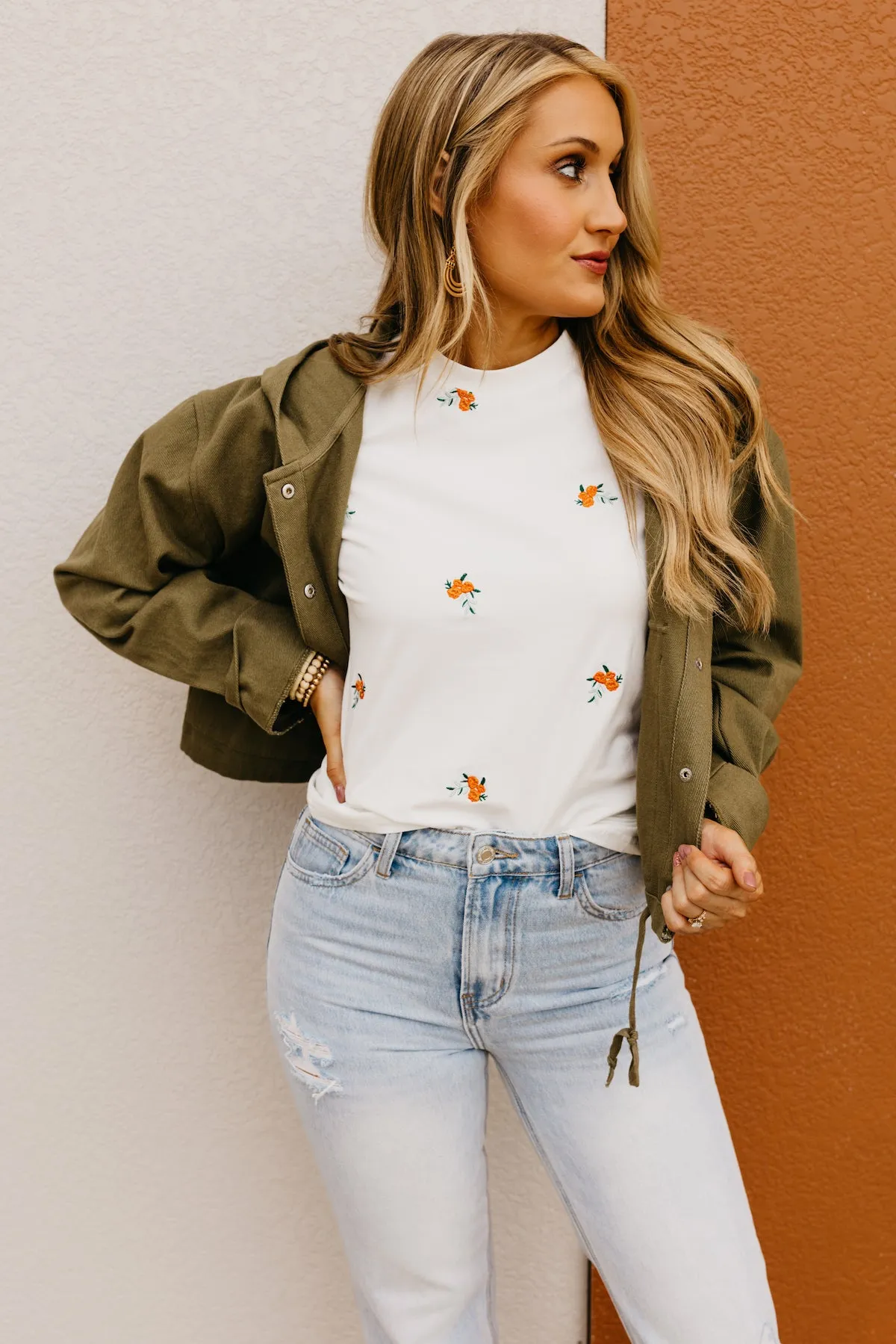 The Stetson Hooded Crop Jacket  - FINAL SALE