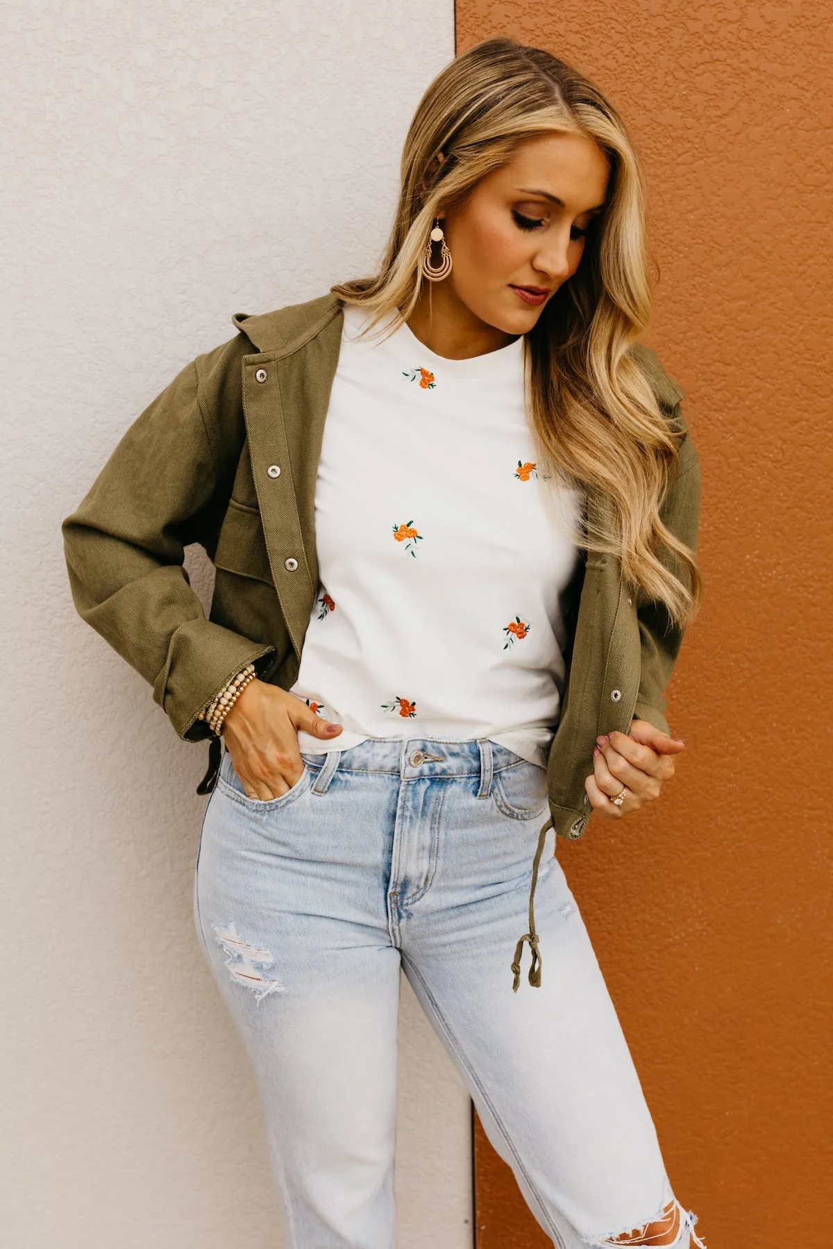 The Stetson Hooded Crop Jacket  - FINAL SALE