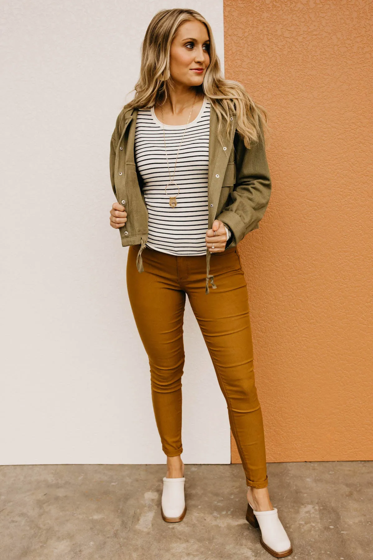 The Stetson Hooded Crop Jacket  - FINAL SALE