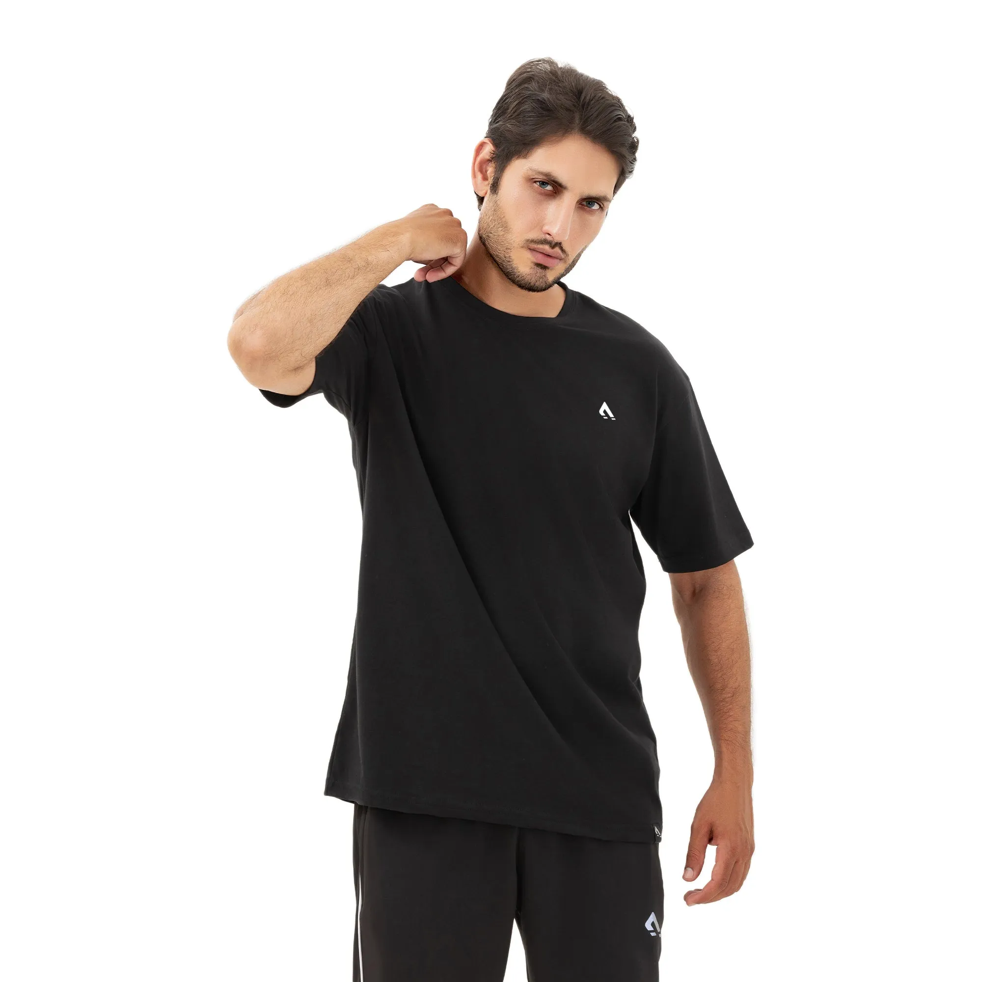 Thunder Oversize Solidarity Tee - Black