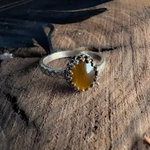 Tiger Eye Dragon Ring