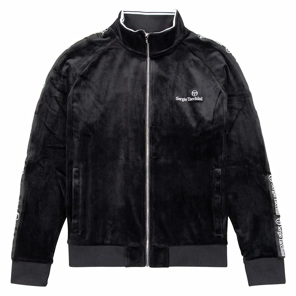 Tipo Velor Tracksuit - Black
