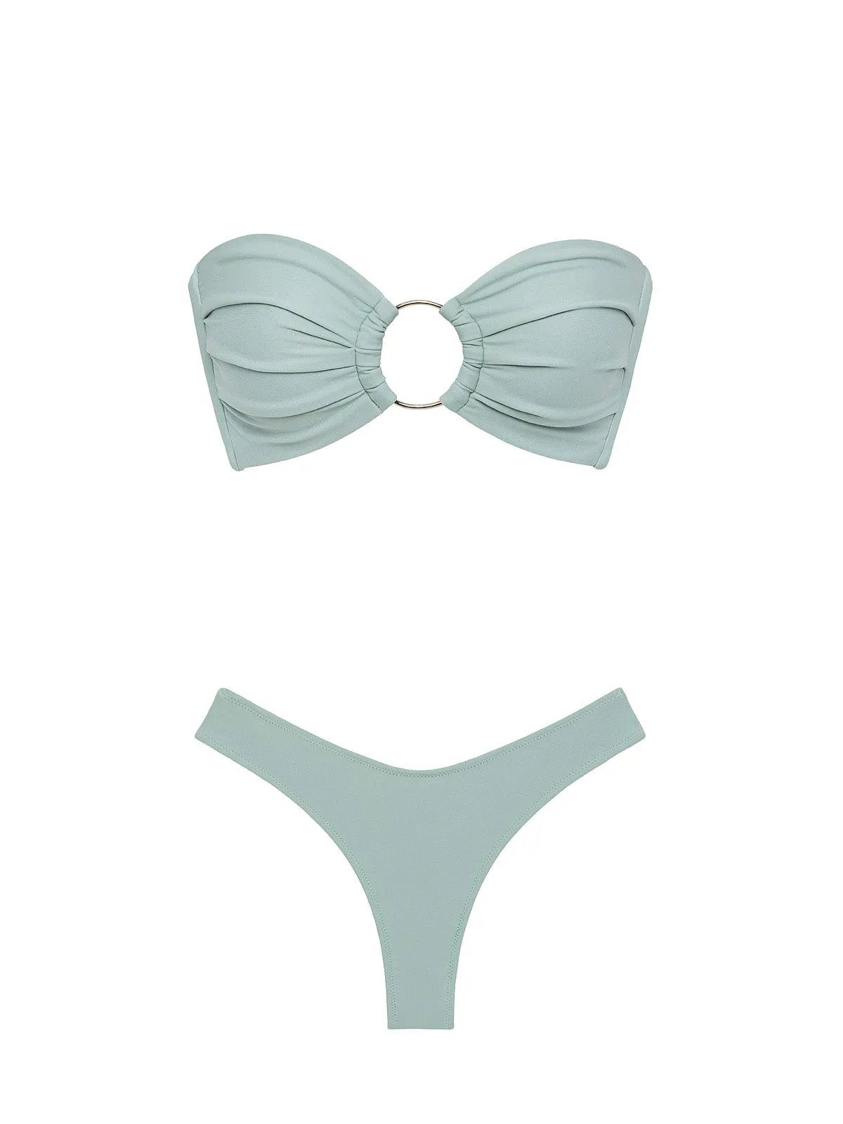 Tori Ties Bandeau-Lulu Bikini