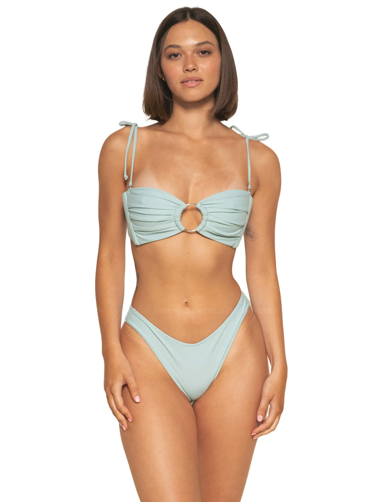 Tori Ties Bandeau-Lulu Bikini