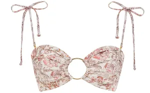 Tori Ties Bandeau-Lulu Bow Bikini ::RET