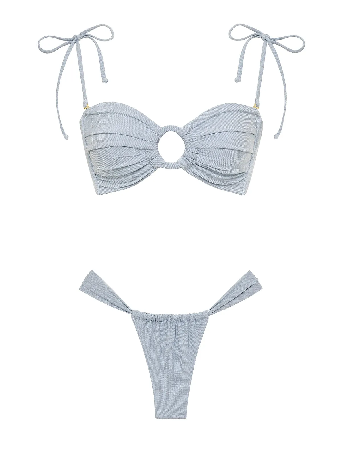 Tori Ties Bandeau-Sandra Bikini