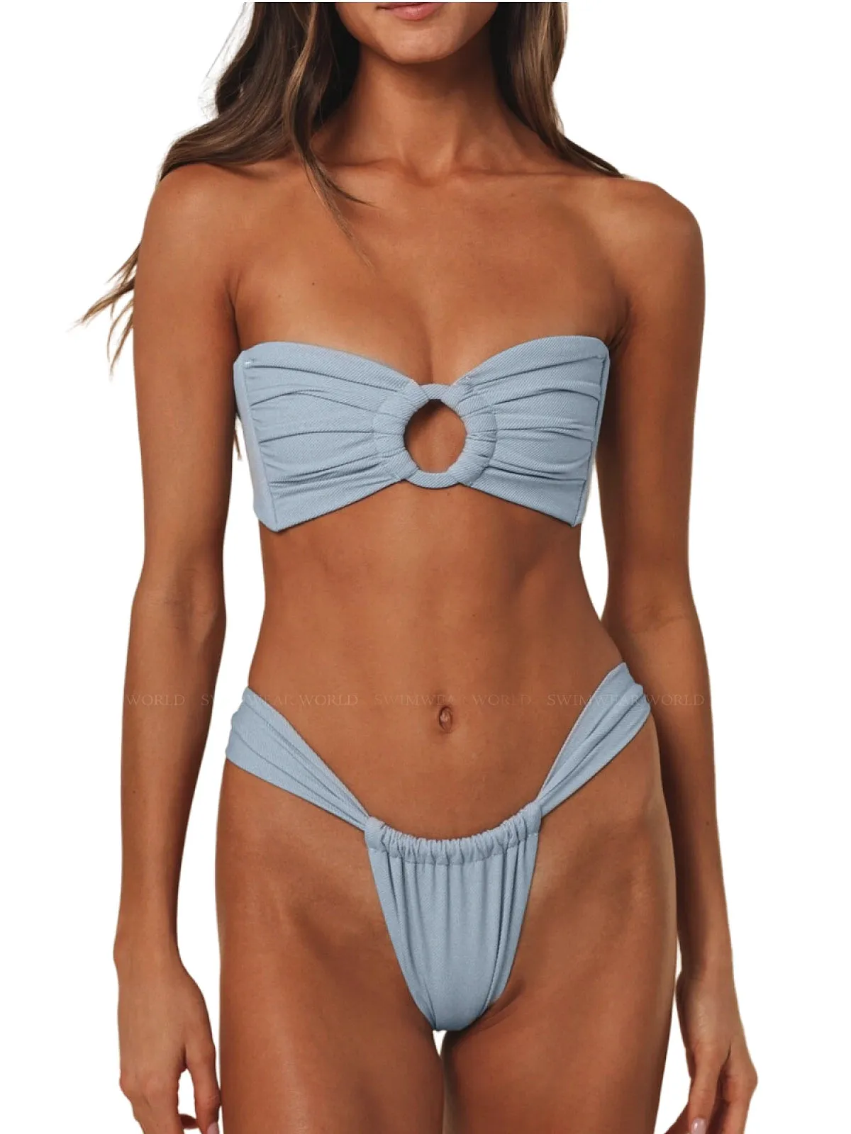 Tori Ties Bandeau-Sandra Bikini
