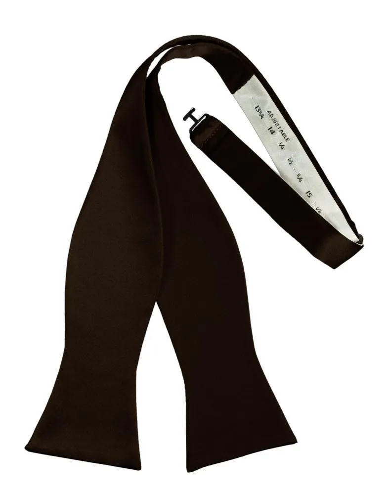 Truffle Luxury Satin Bow Tie