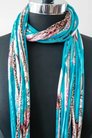 Turquoise Infinity Scarf 'Haute Hippie'