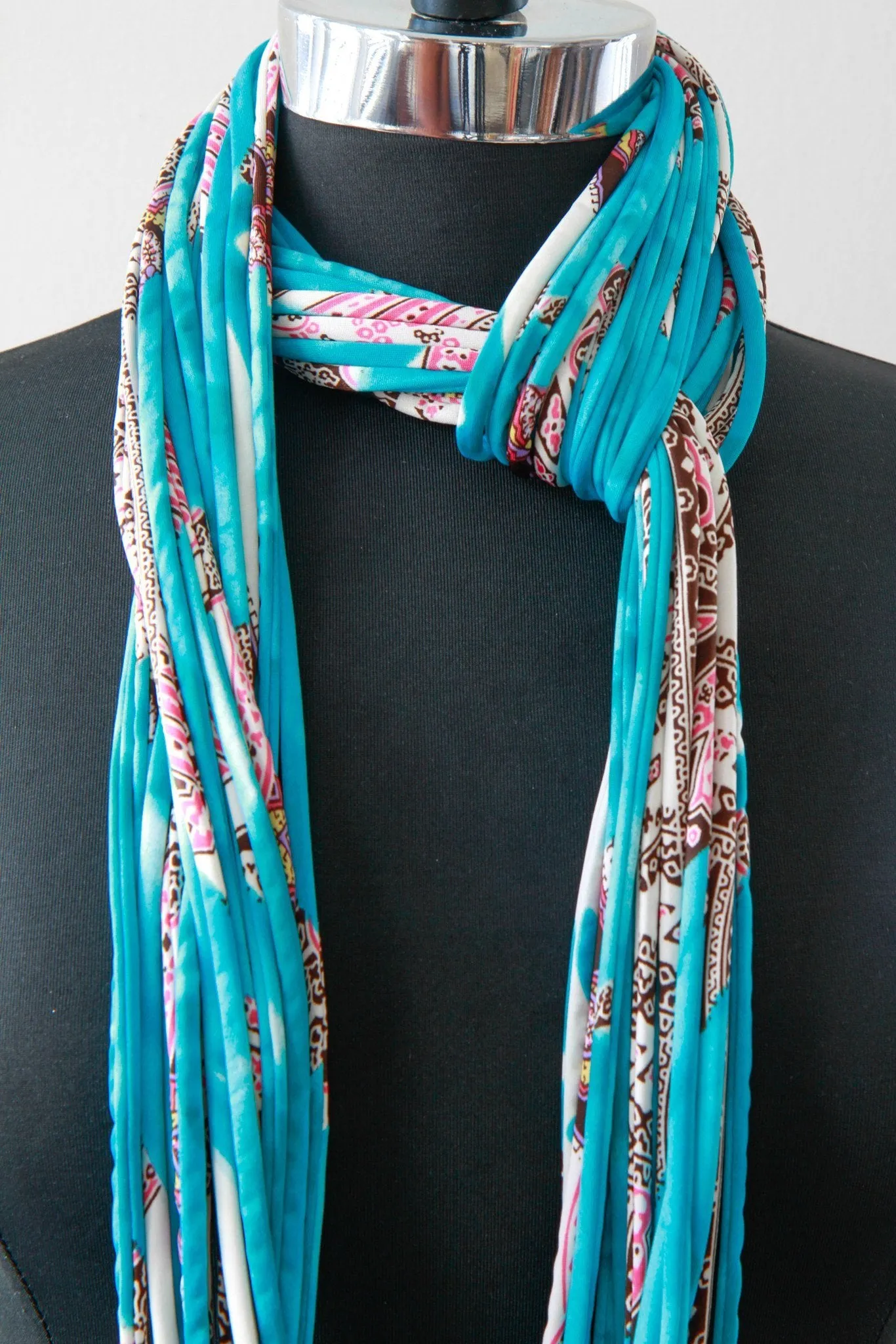 Turquoise Infinity Scarf 'Haute Hippie'