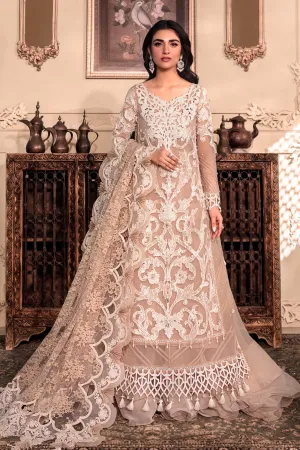 Unstitched MBROIDERED - Pink BD-2608 | Maria B Mbroidered Heritage Luxury Edition 2023 | Unstitched Embroidered Organza Suits