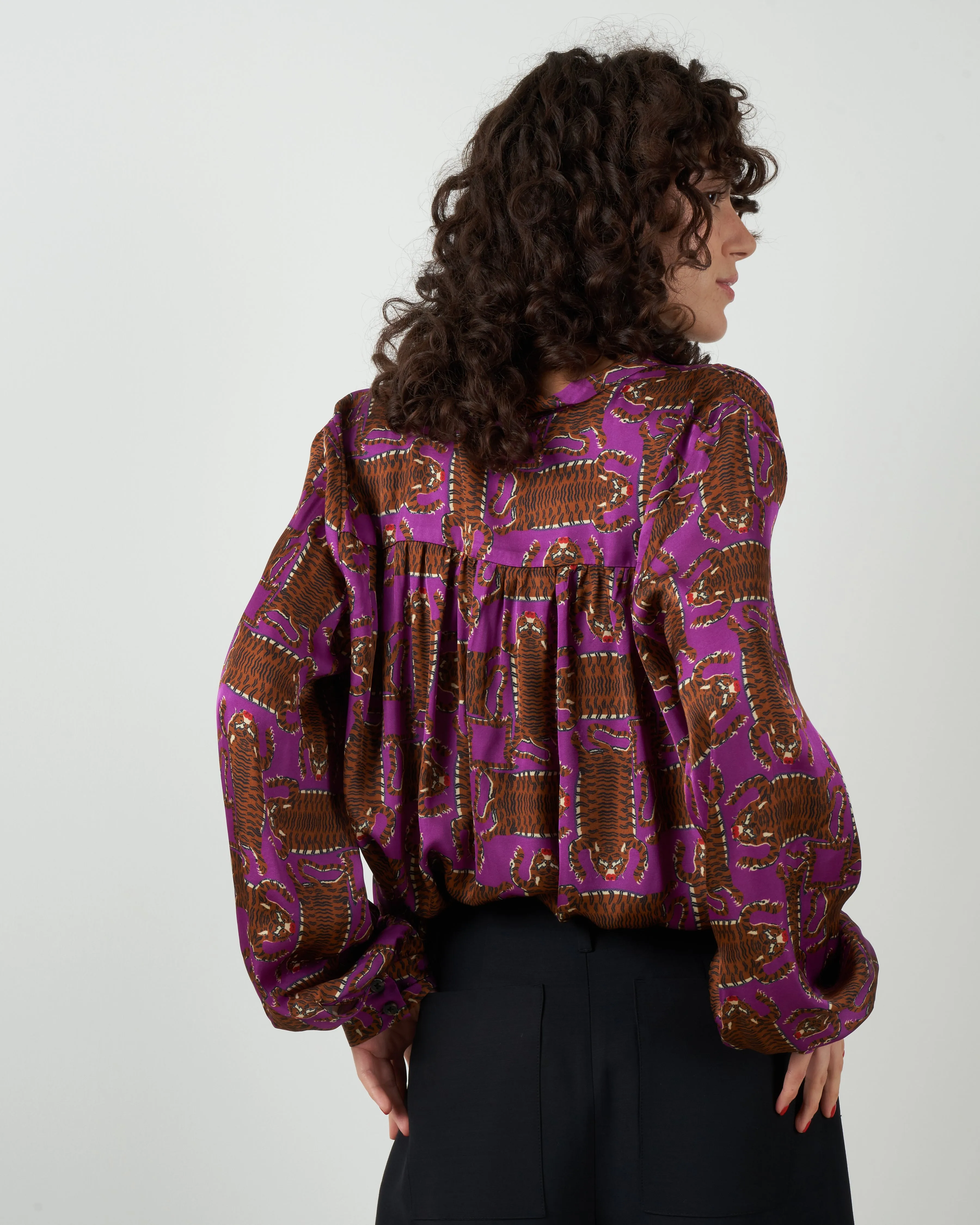 upland blouse - purple