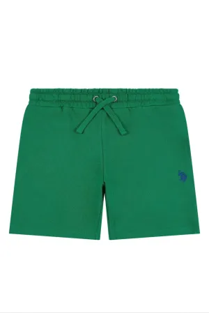 U.S. POLO ASSN.  - SHORTS DOUBLE HORSEMAN SWEAT SHORTS LUSH MEADOW