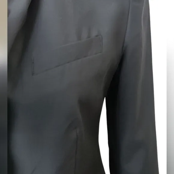 Vince Bemberg/Cotton Two Button Silk Lined Quiet Luxury Boyfriend Blazer