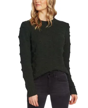 Vince Camuto Petite All Cotton Popcorn Knit Chunky Sweater