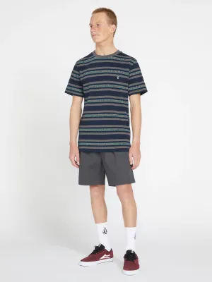 Volcom Seedstone Crew SS Tee - Navy
