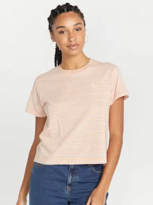 Volcom Womens Halite Stripe S/S Tee