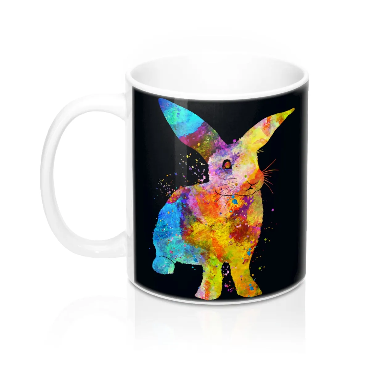 Watercolor Bunny Rabbit Mug
