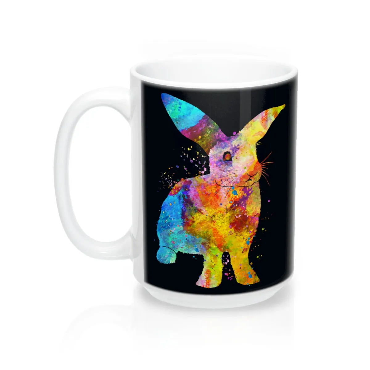 Watercolor Bunny Rabbit Mug