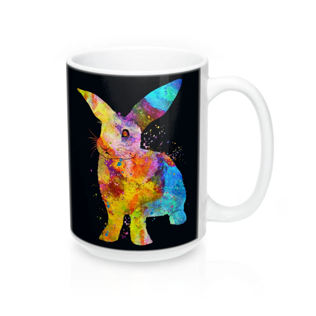 Watercolor Bunny Rabbit Mug