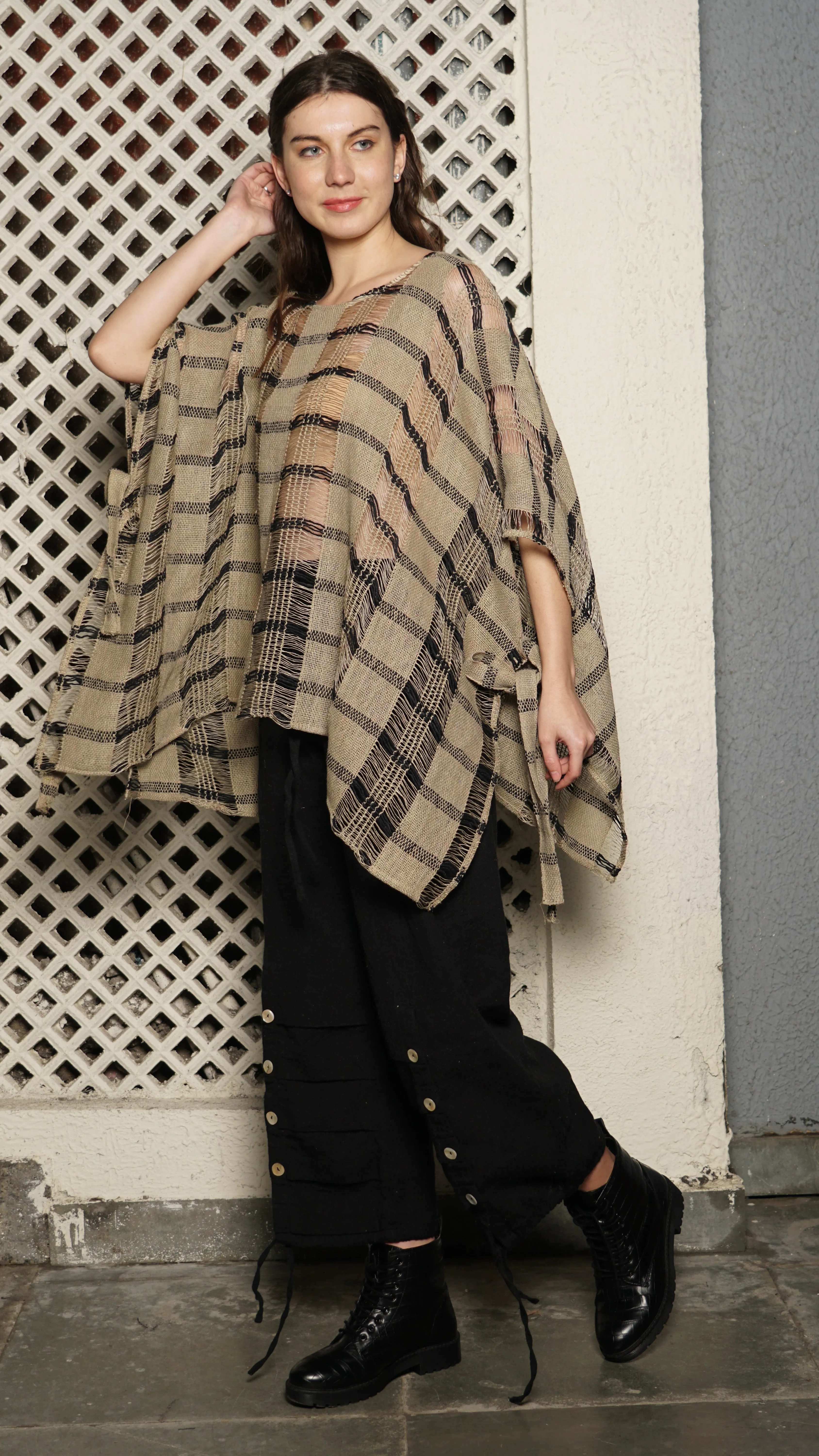 Waverly Linen Top in Latte