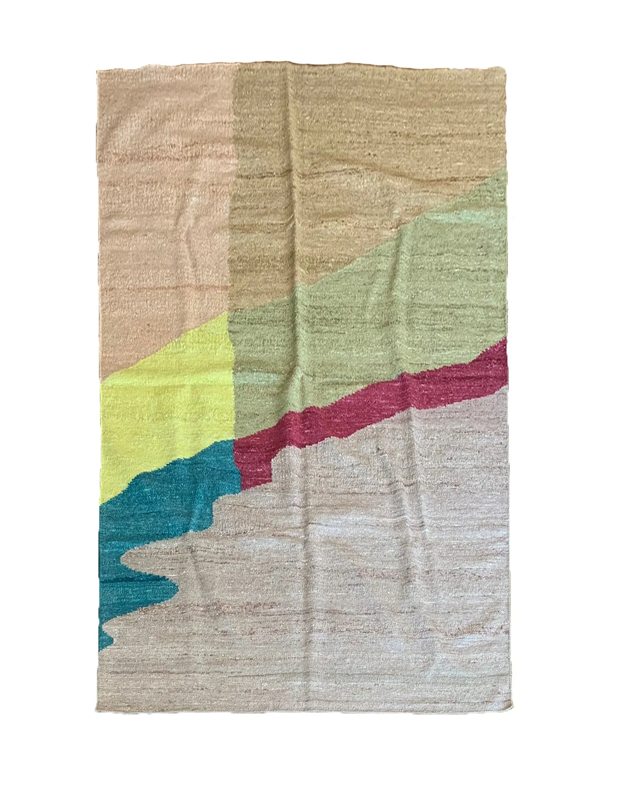 Waves Taupe Citrus Silk  4'x6'