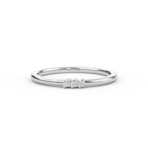 White Gold Diamond Wedding Band