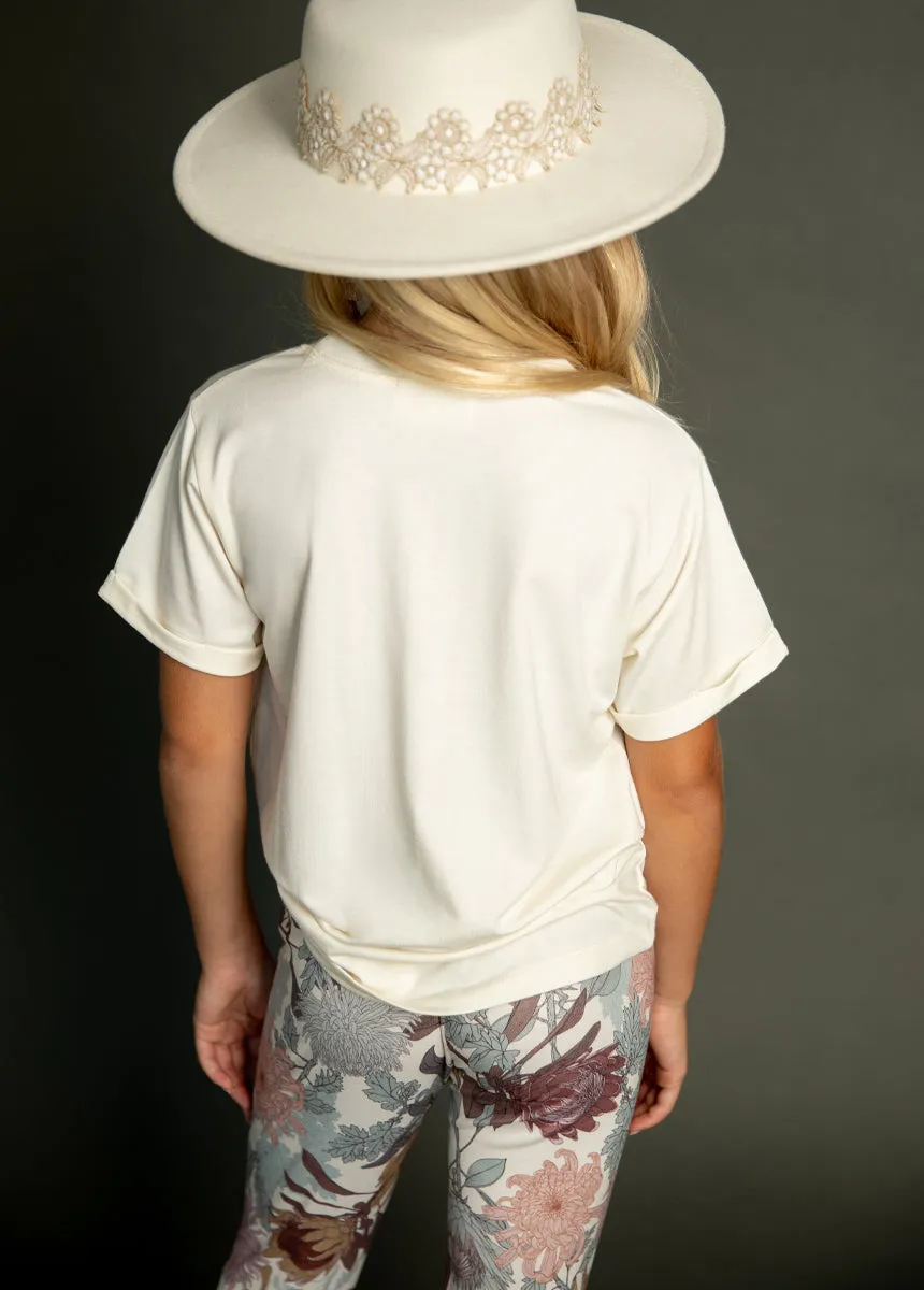 Wild & True Tee in Cream