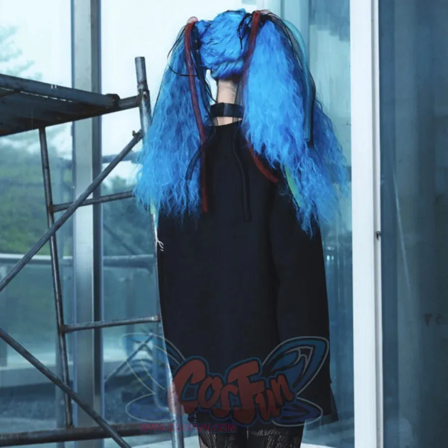 Winter Gothic Printed Logo Loose Woolen Long-sleeved Hoodie