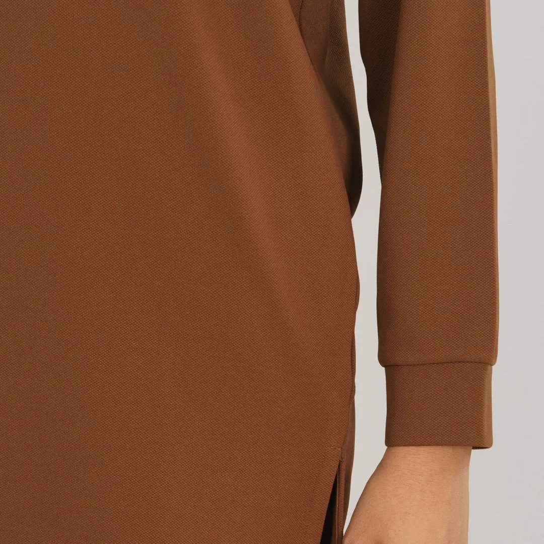 Womens Brown Hoodie Joggers Set