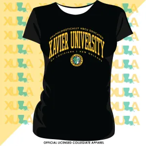 Xavier University | EDUCATED Black Ladies Tees (z)**