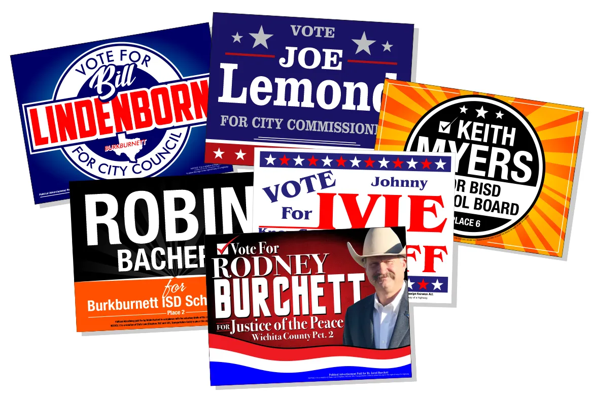 Yard Signs - Full Color