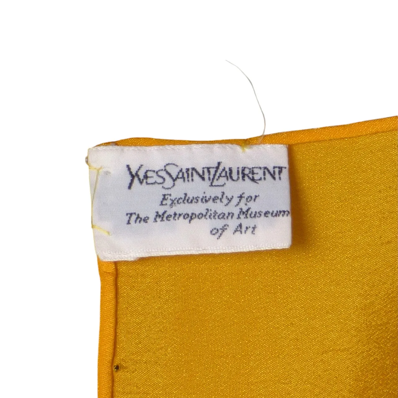 YVES SAINT LAURENT- 1983 Metropolitan Museum of Art Print Scarf